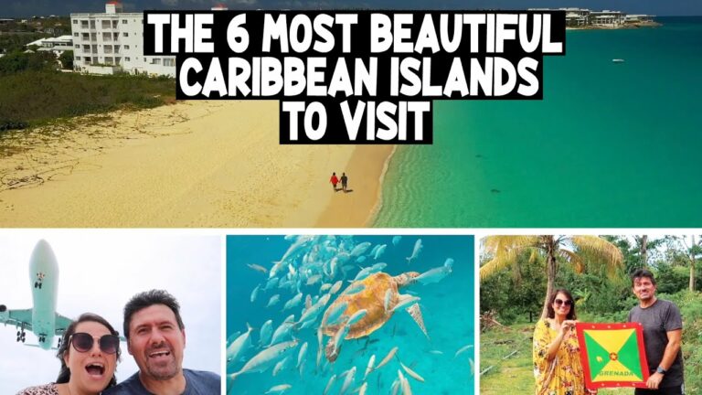 VISITING THE 6 MOST BEAUTIFUL CARIBBEAN ISLANDS I Travel Vlog