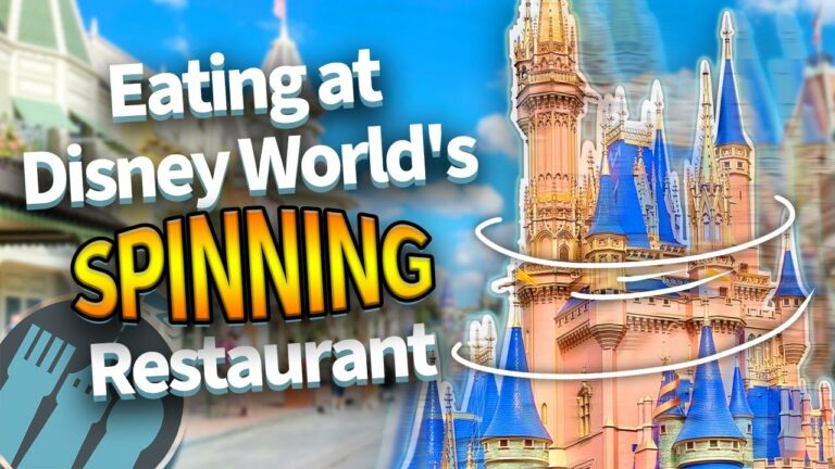 Disney World's SPINNING Restaurant — Garden Grill Restaurant